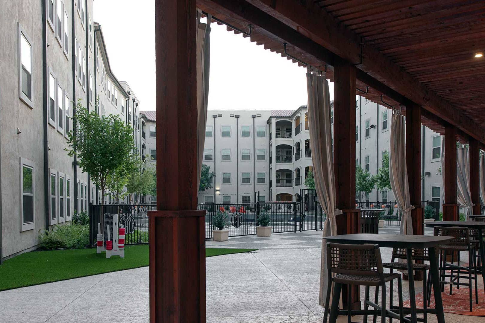 Bell Tower Flats Courtyard