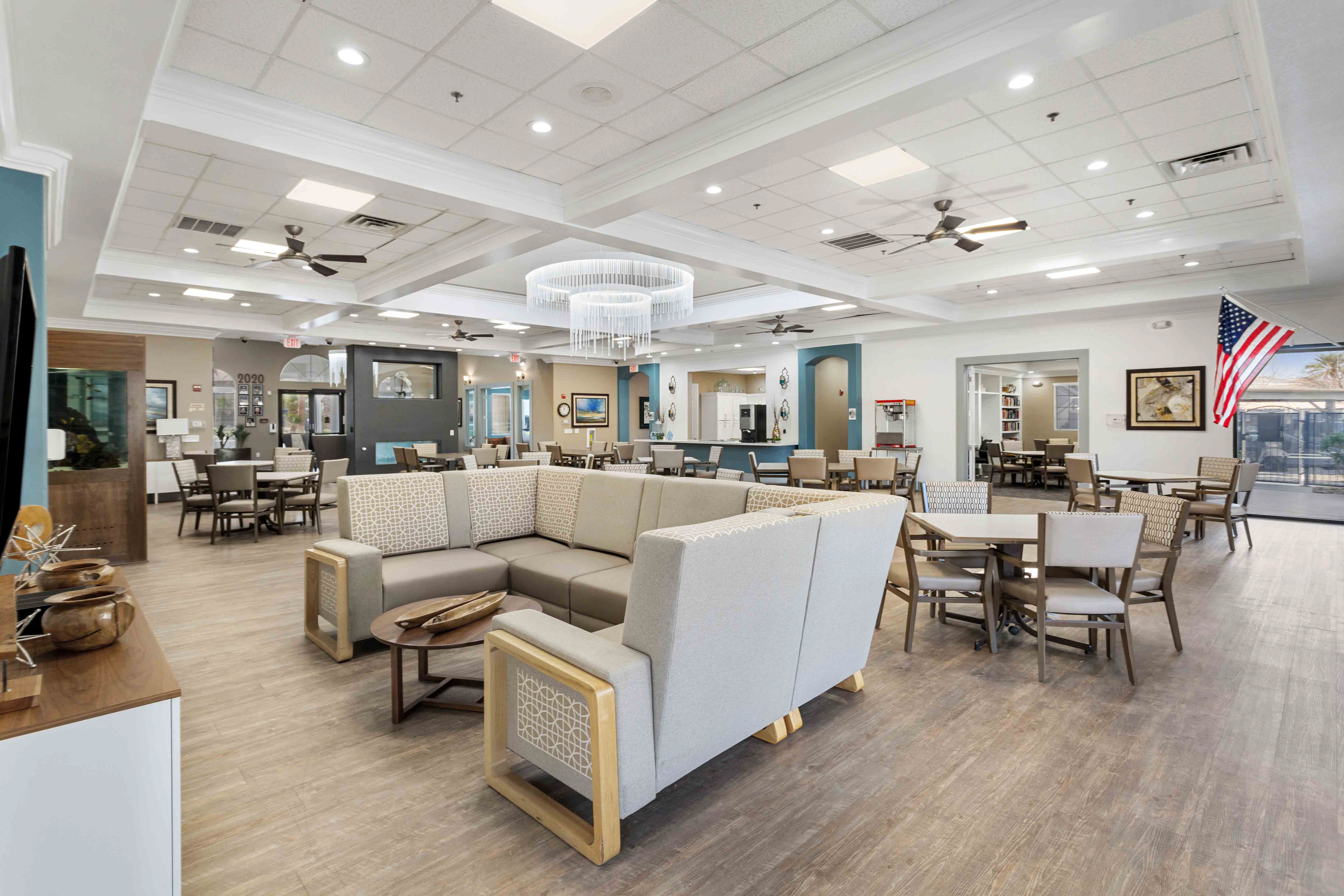 Clubhouse Gathering Areas