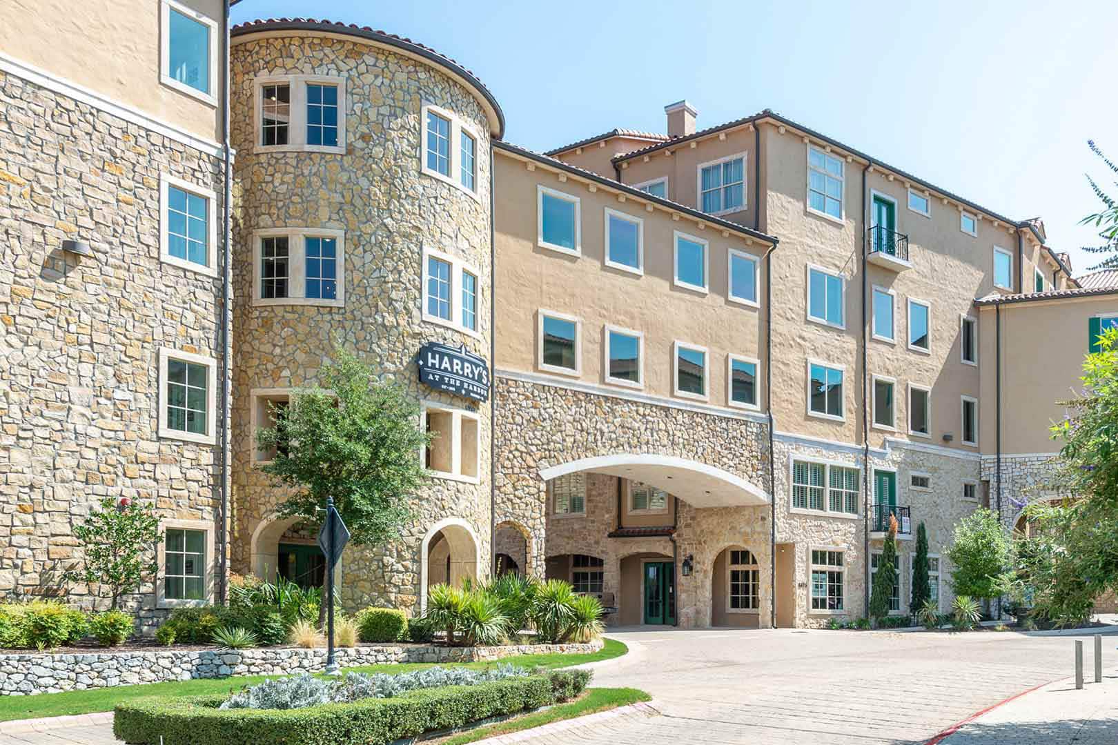 Bell Tower Flats Apartment Facade