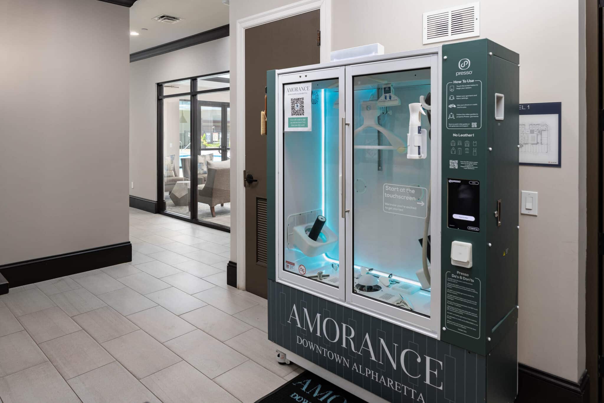 Vendo Steam Press Area