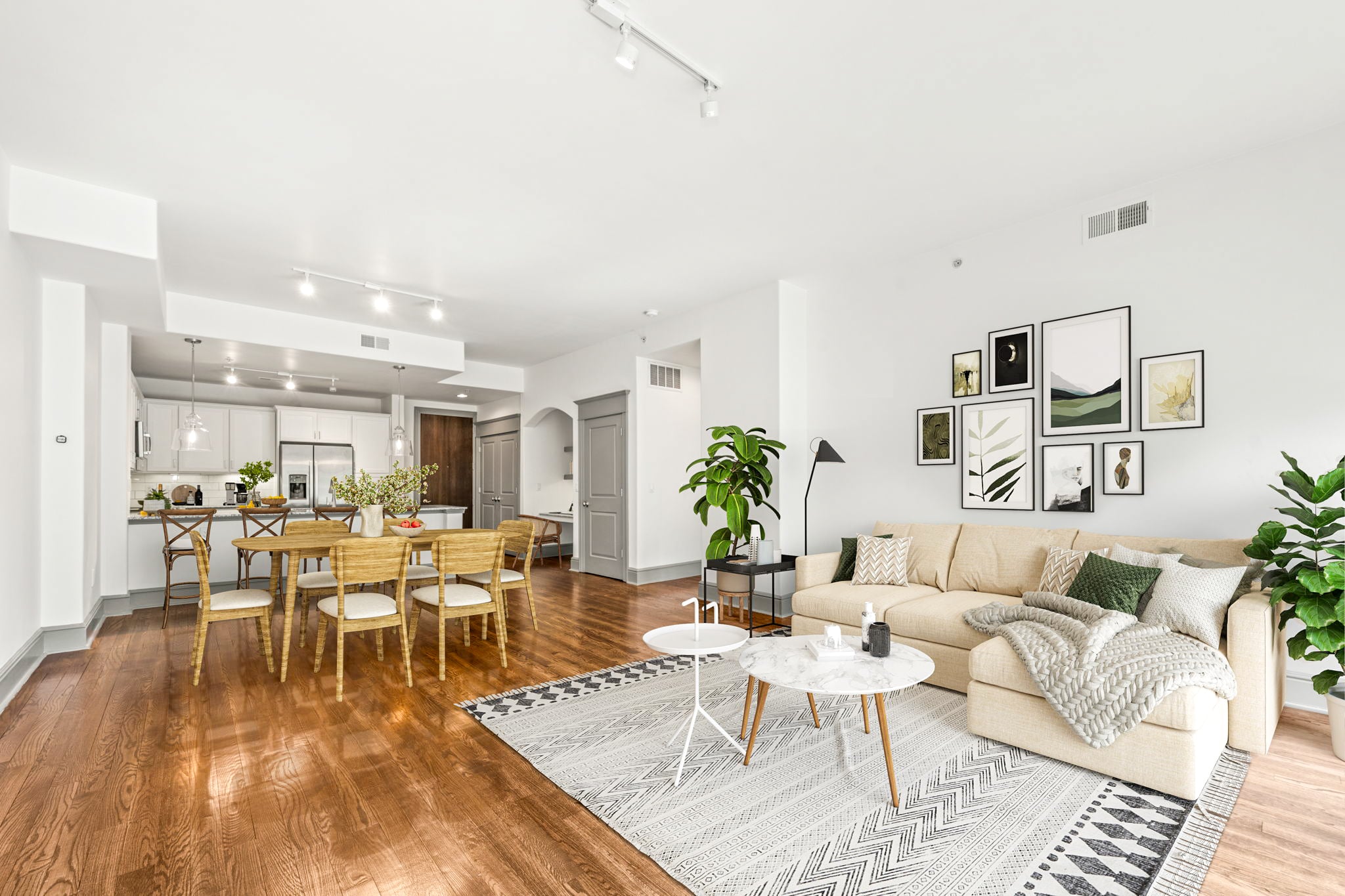 Living and Dining Areas