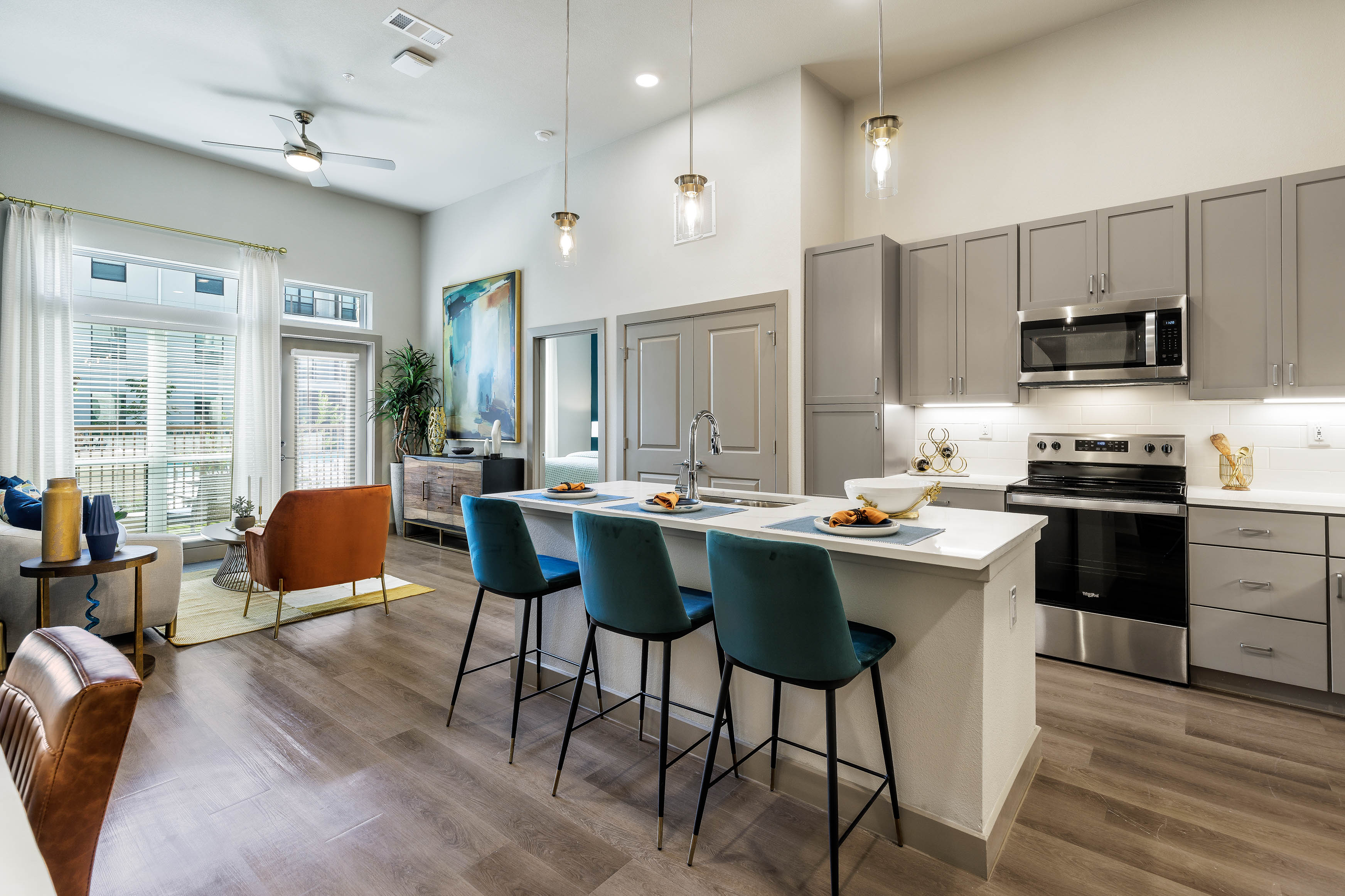 Apartment Kitchen Area