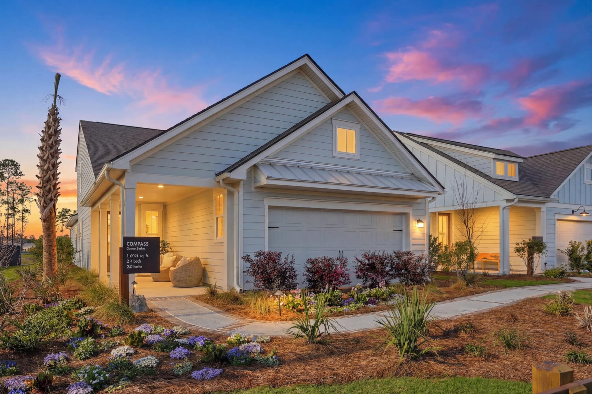 Dusk Exterior of the Compass Model