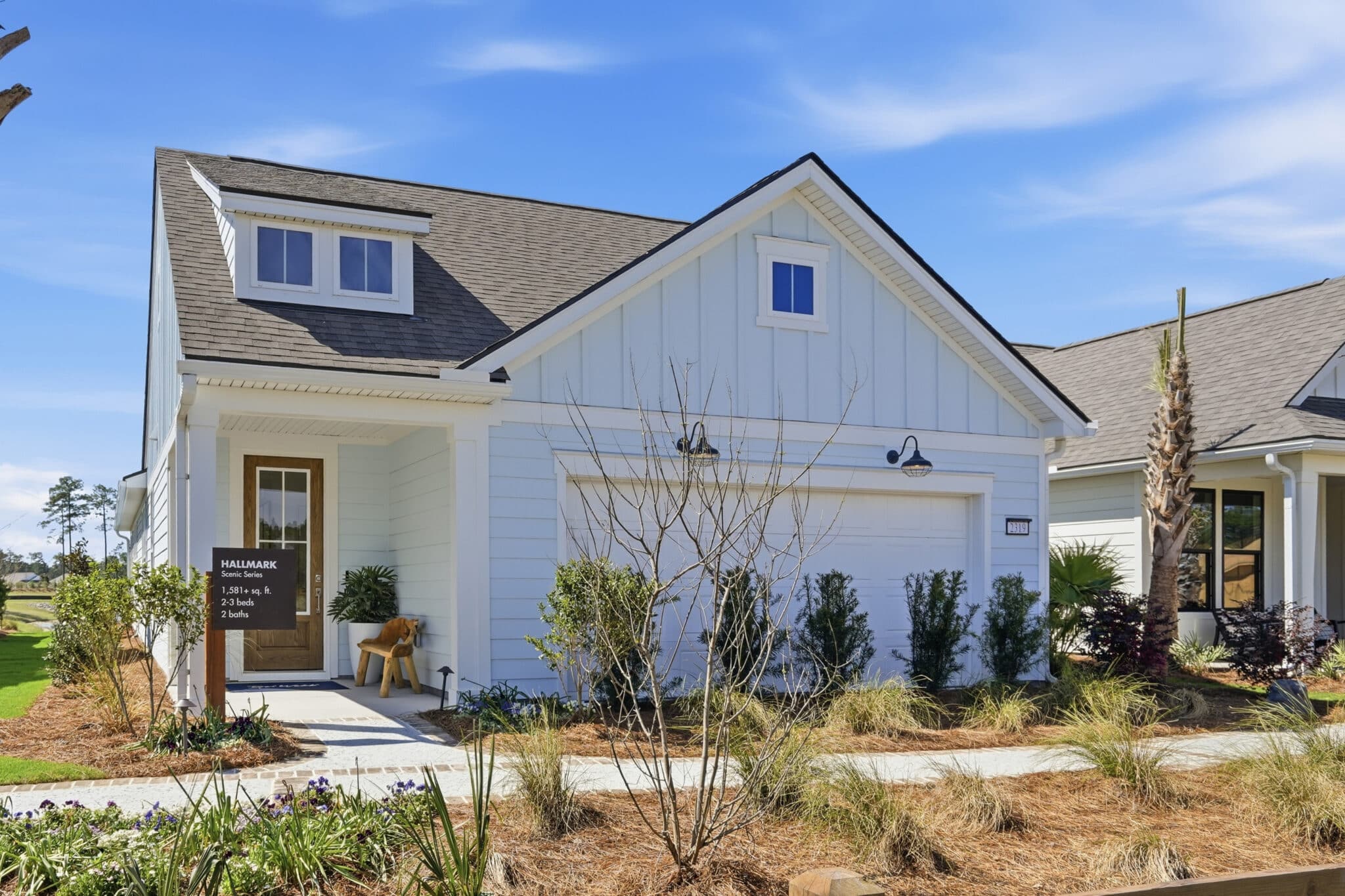 Front View of the Hallmark Model