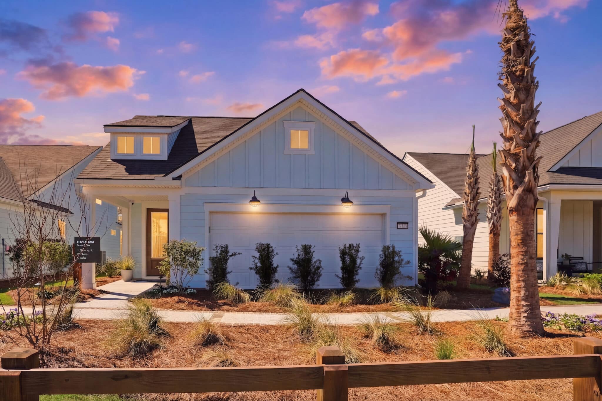 Twilight Exterior of Hallmark Model