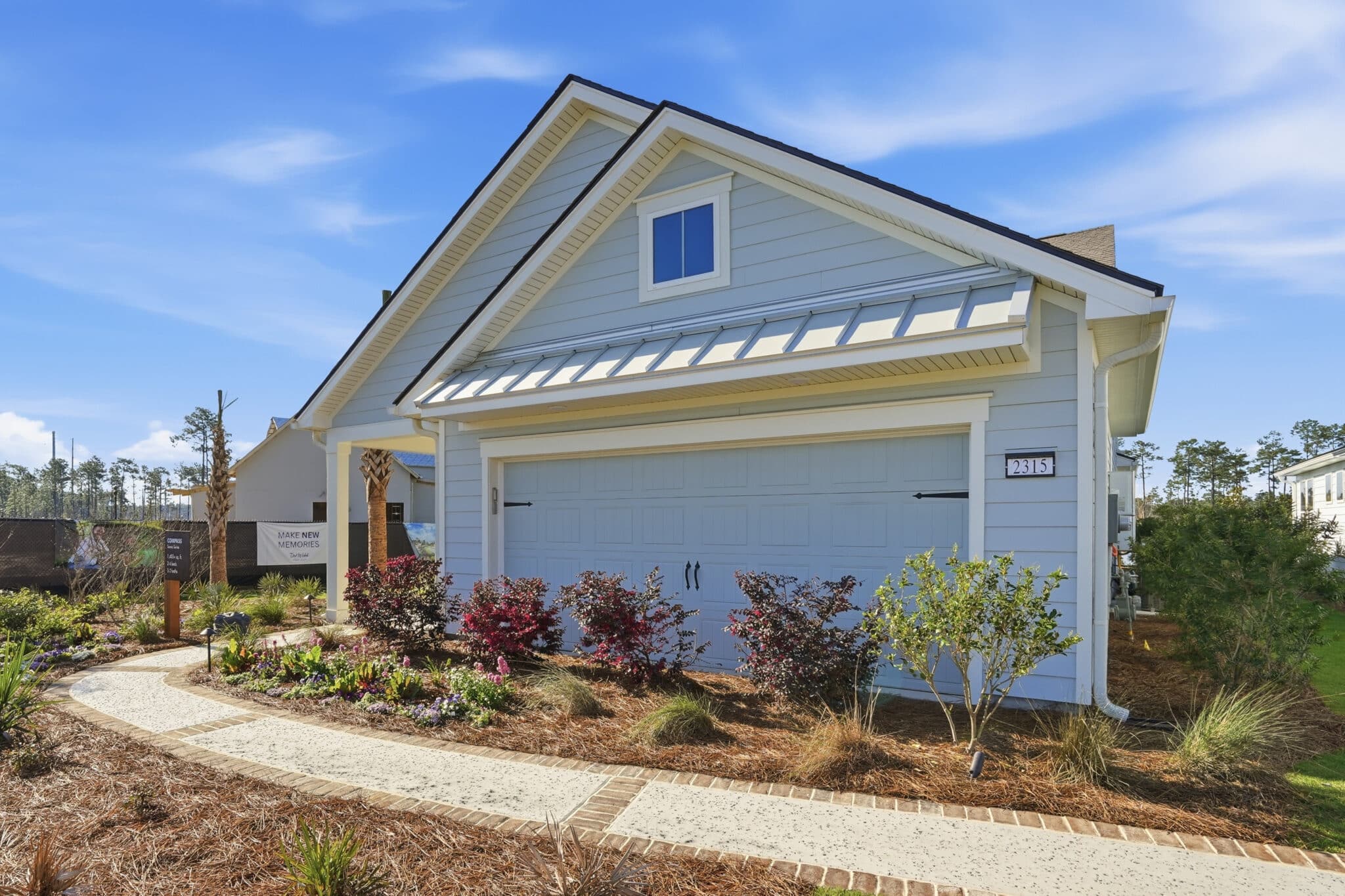 Compass Model Home Exterior