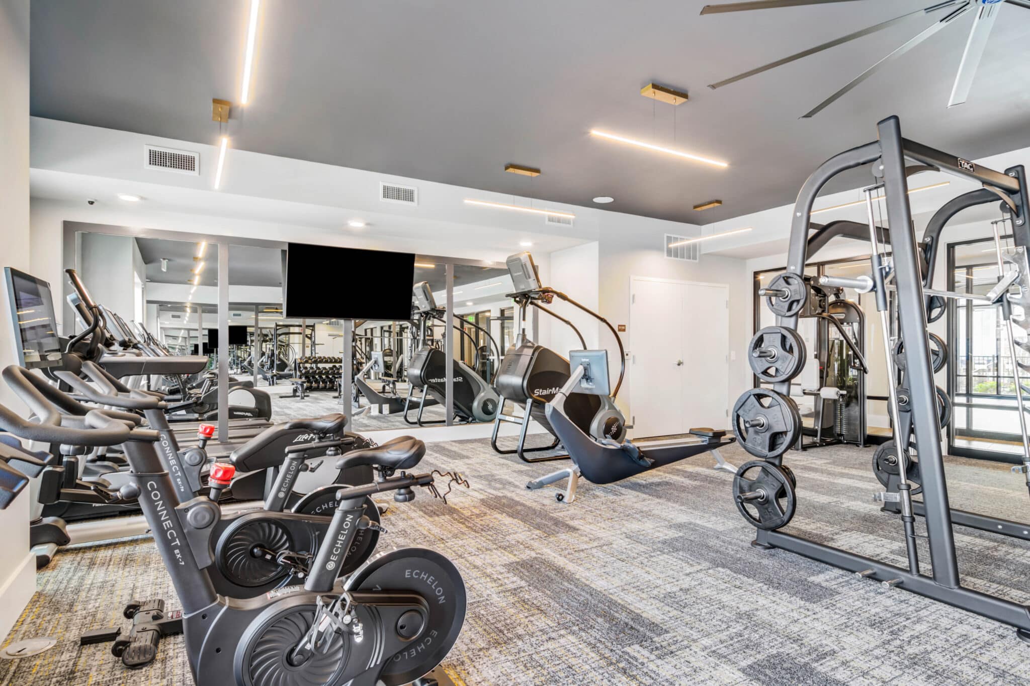 The Everly Apartment Fitness Center