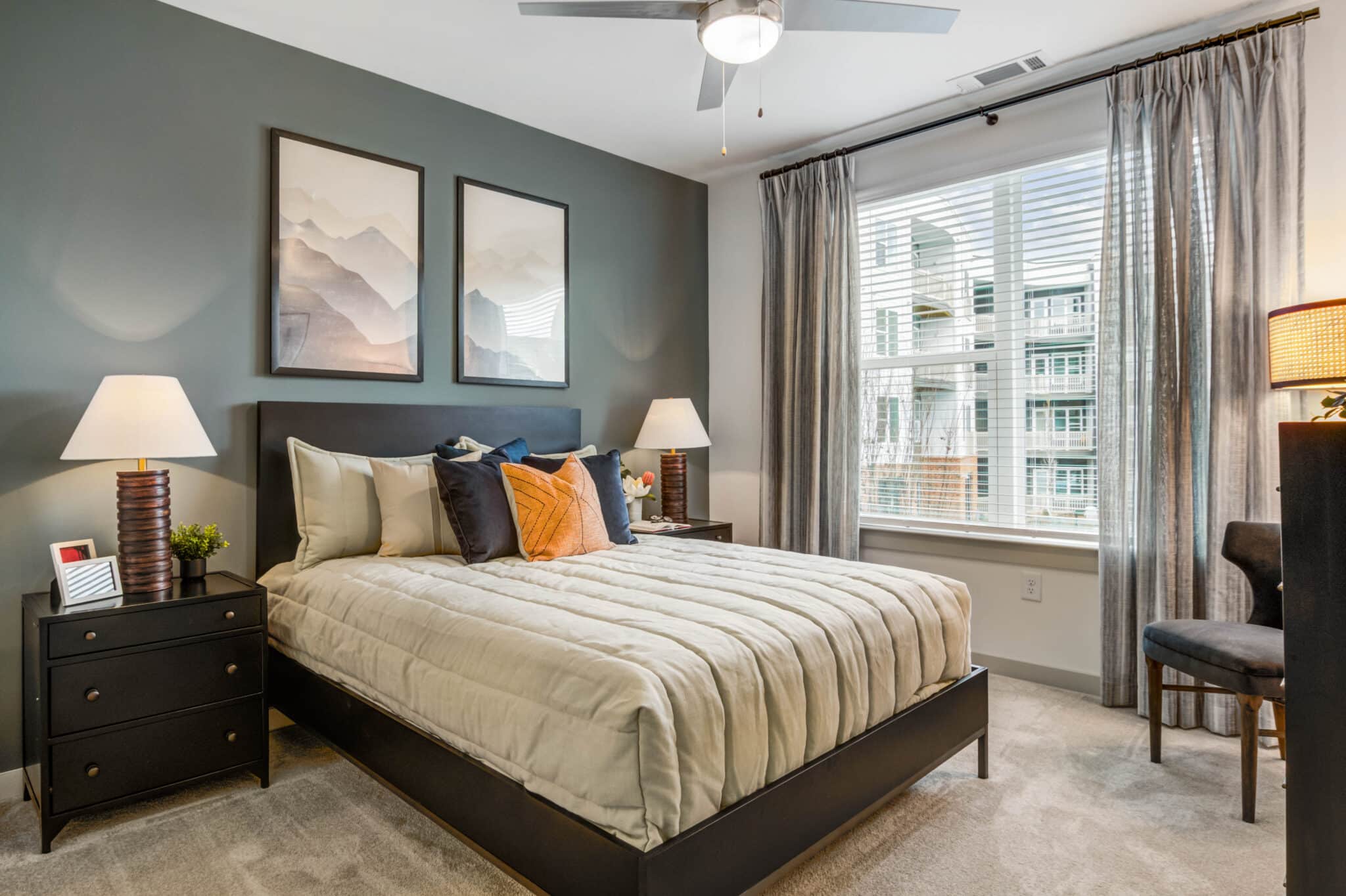 The Everly Apartment Unit Bedroom