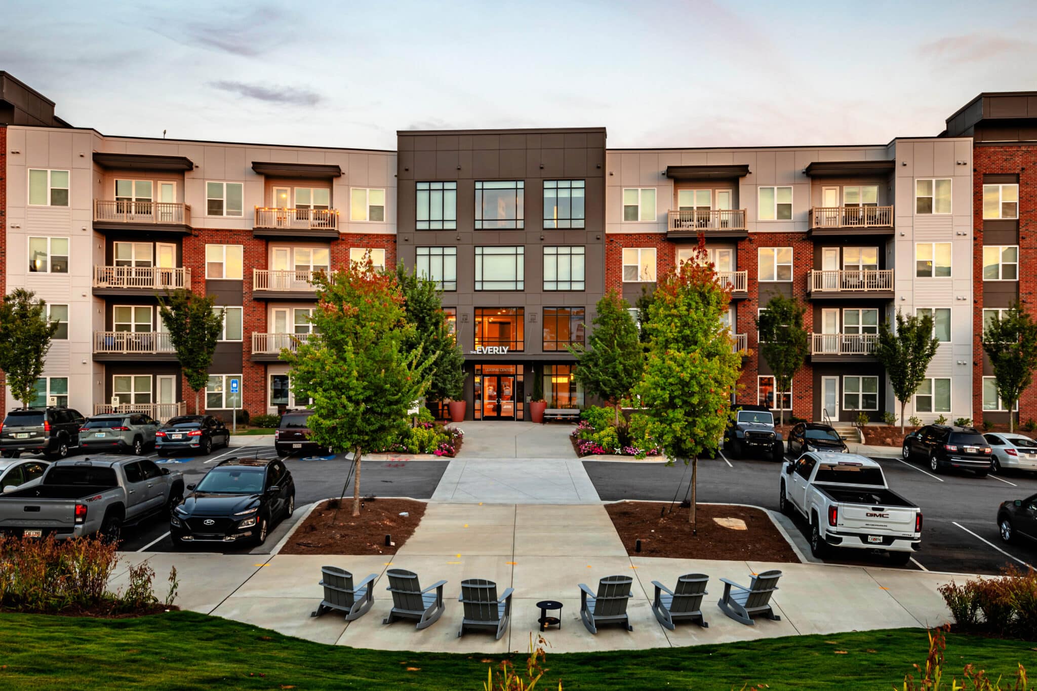 The Everly Apartment Facade