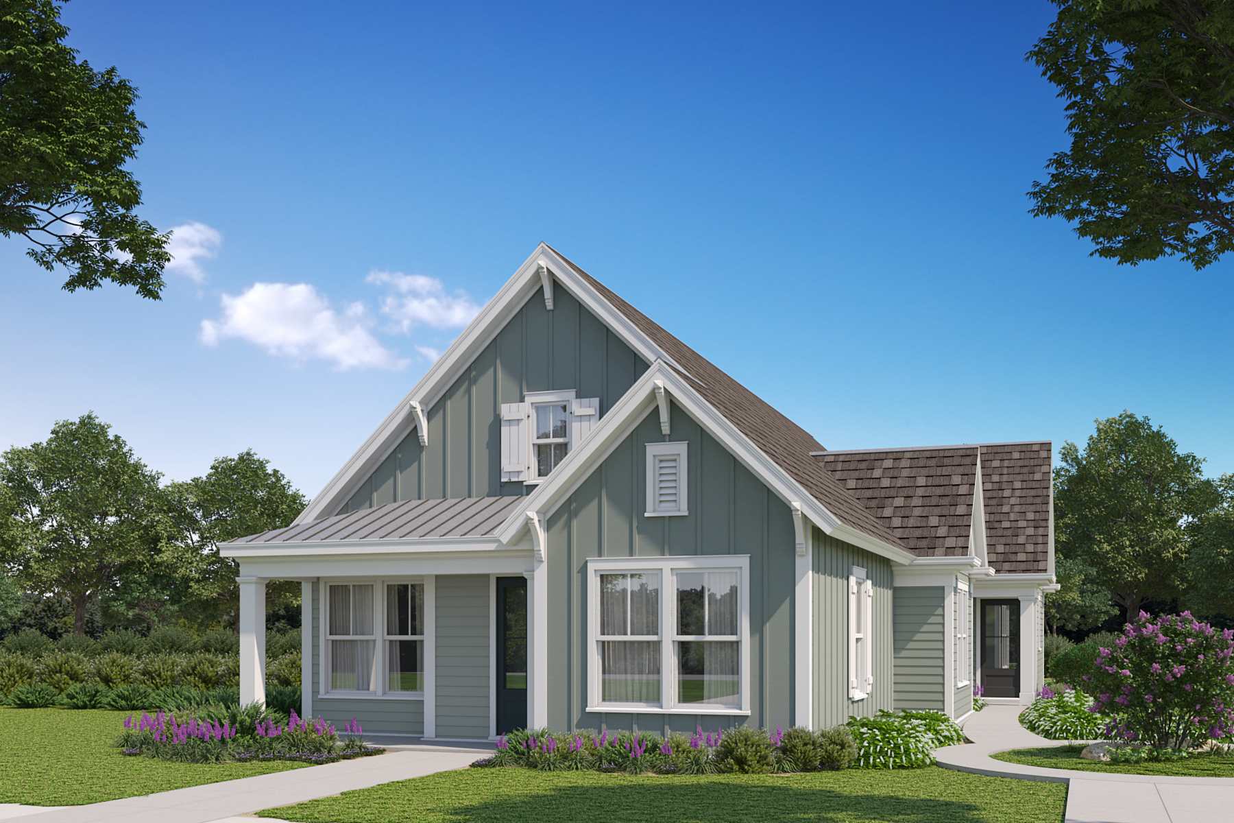 Duplex Model Elevation B