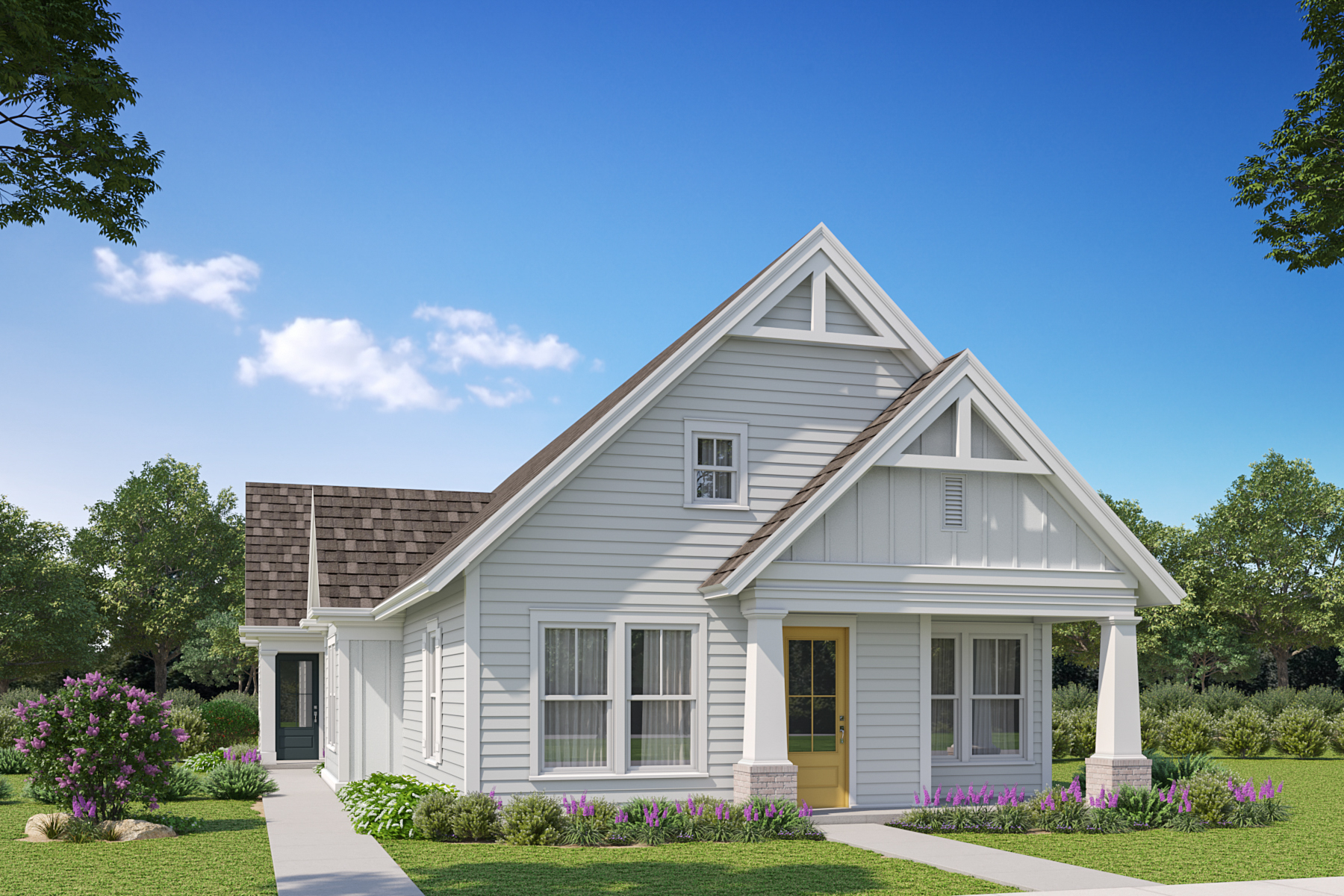 Duplex Model Elevation D