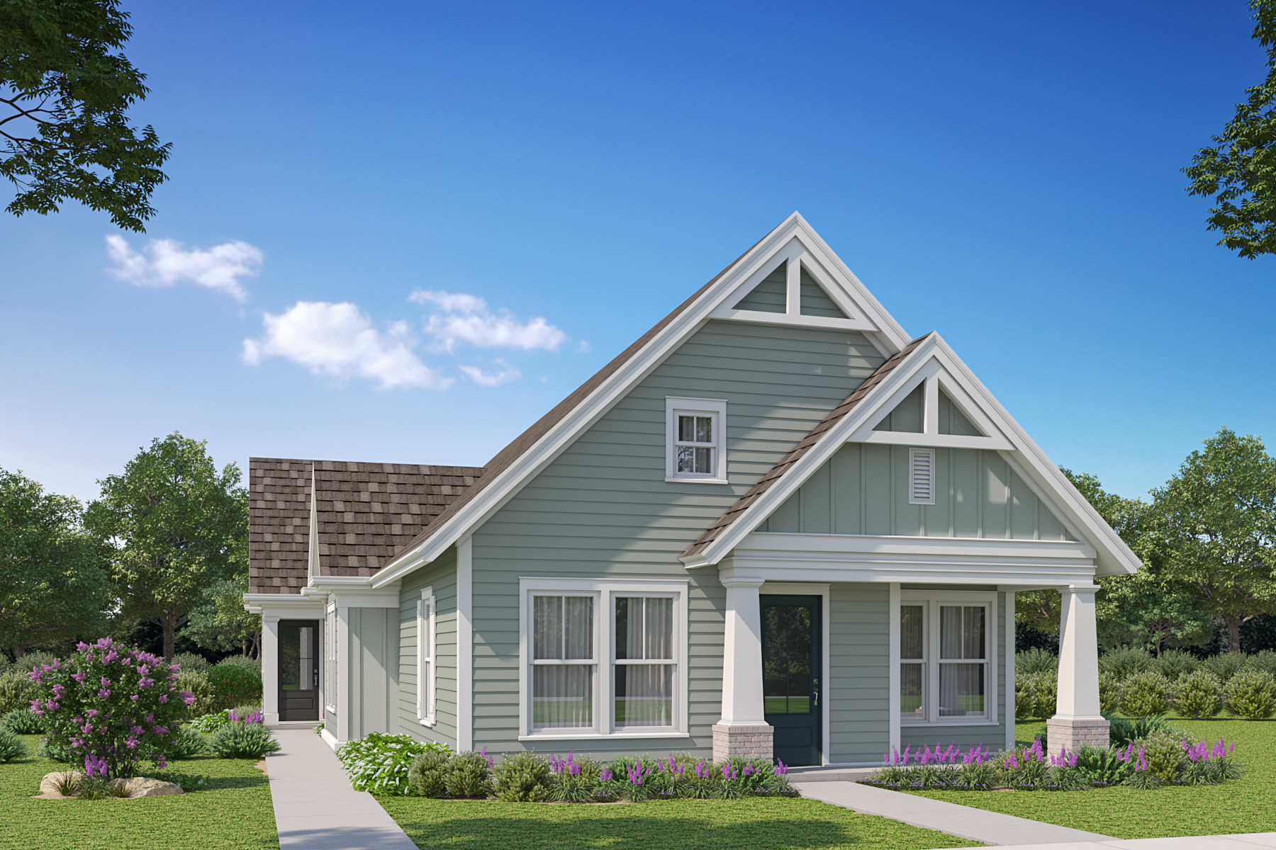 Duplex Model Elevation E