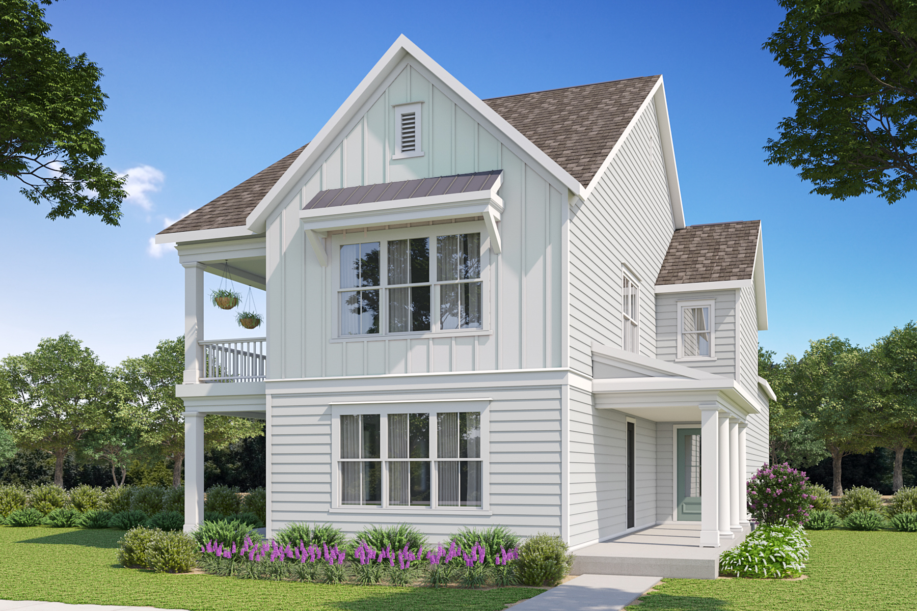 Two-flat Model Elevation A