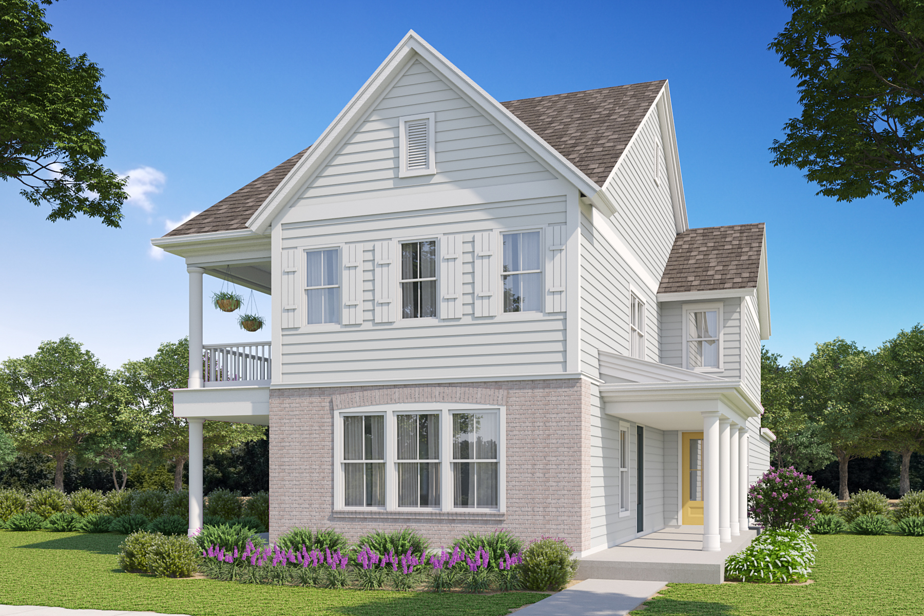 Two-flat Model Elevation F