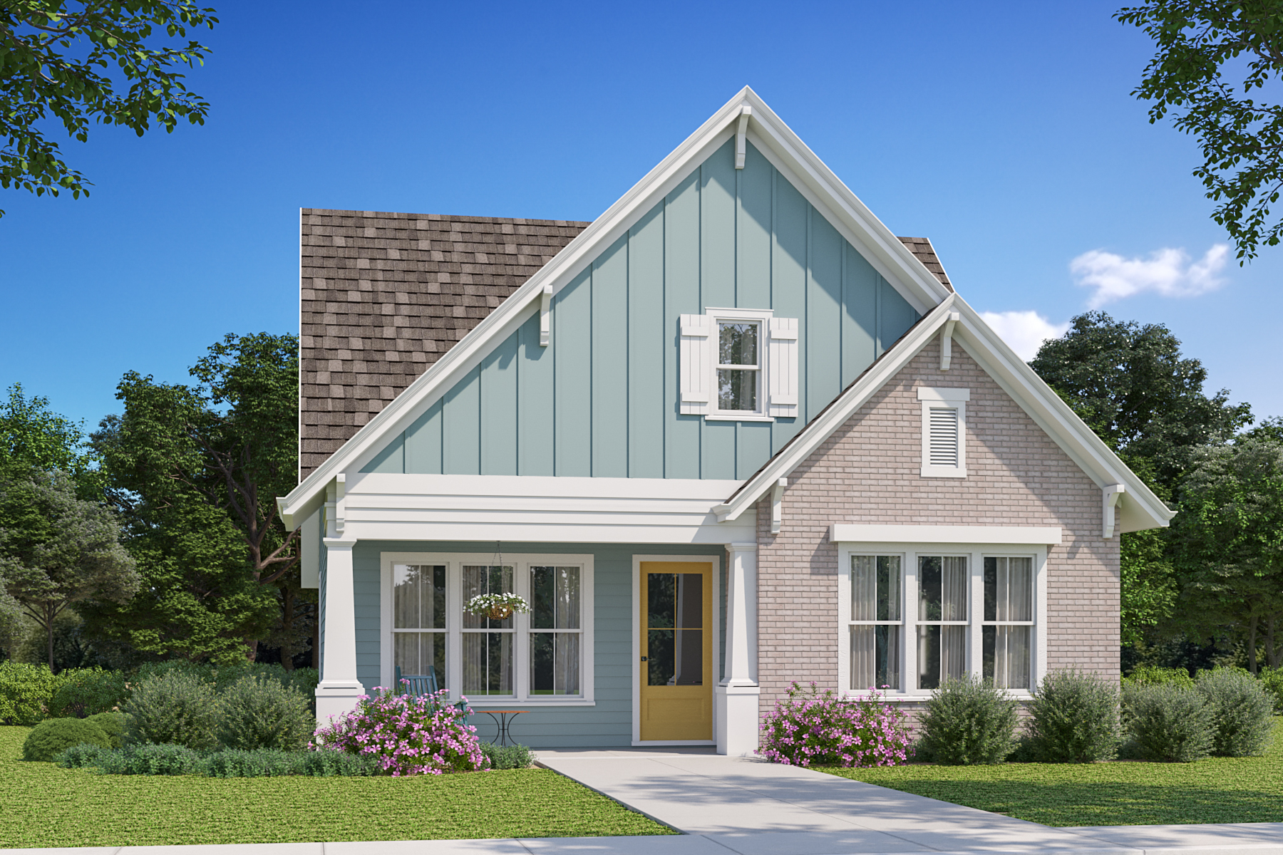 Duplex Model Elevation K