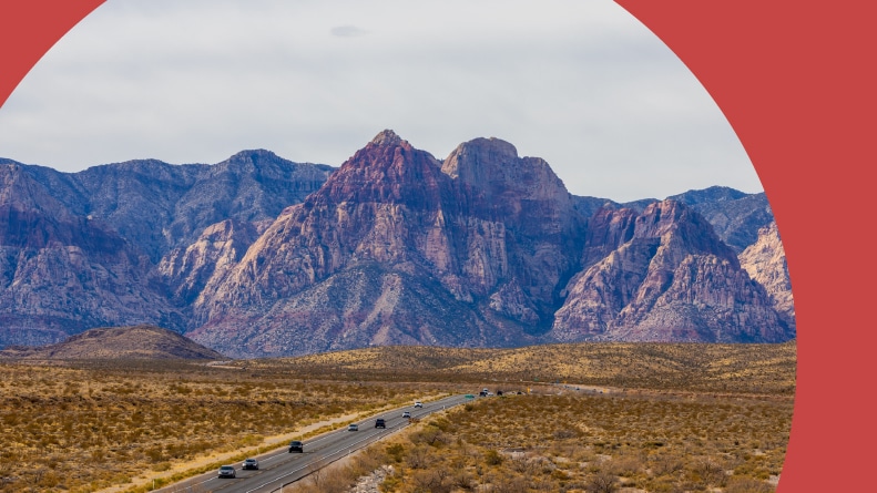 Red Rock Canyon National Conservation Area near Las Vegas, Nevada.