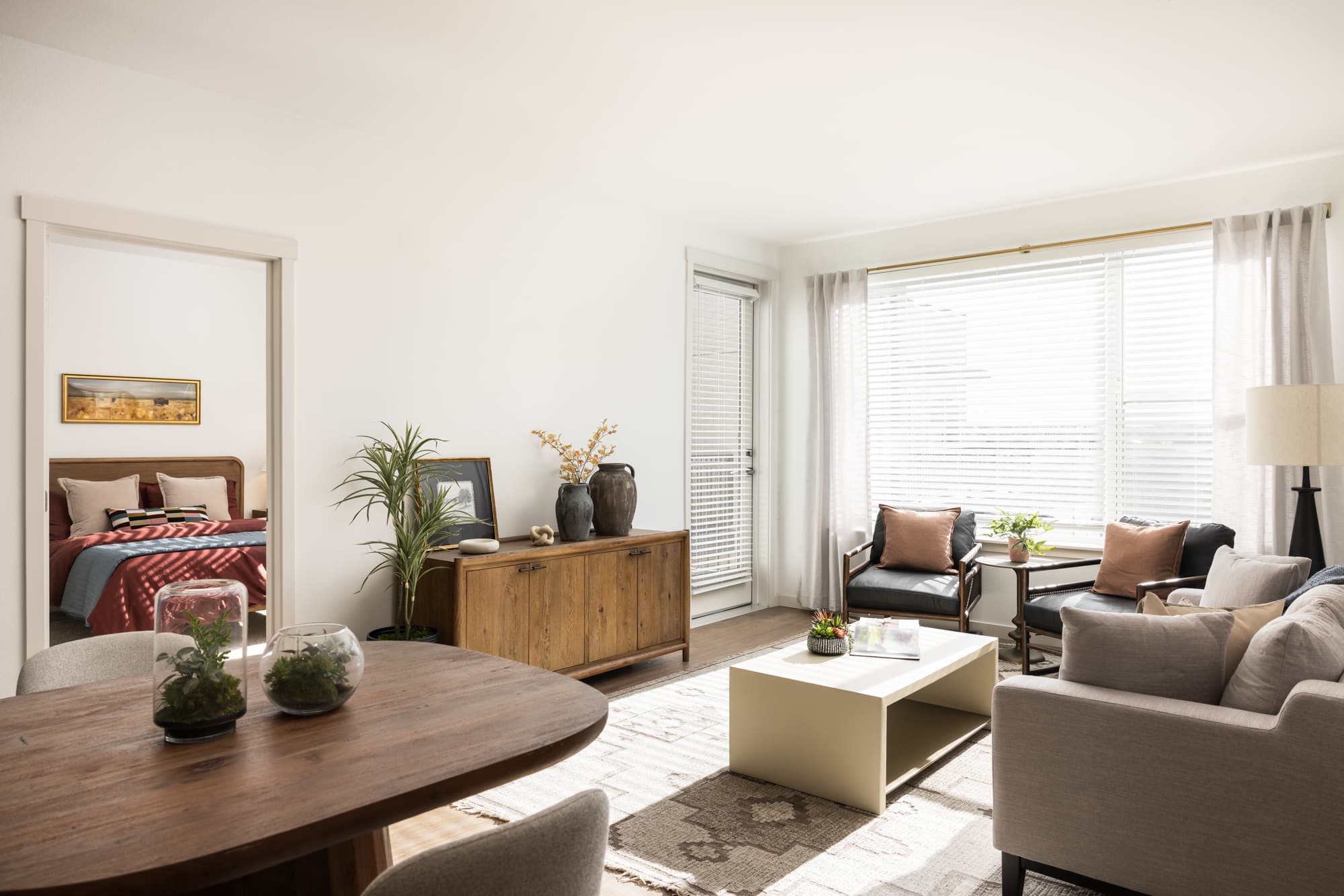 Model Apartment Living Room