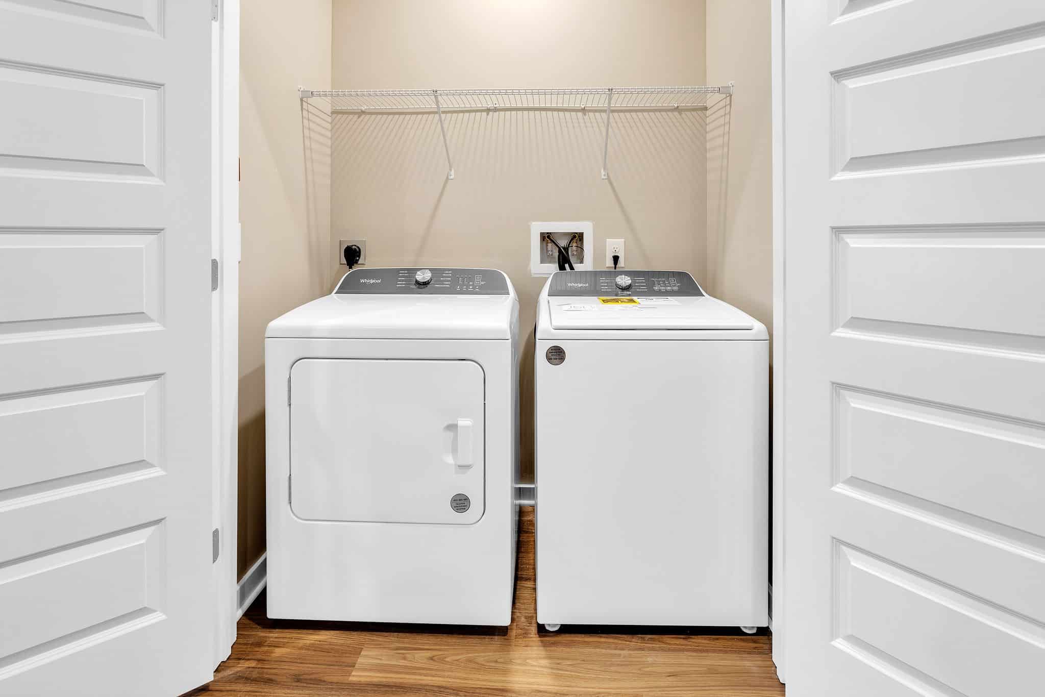 Model Laundry Closet