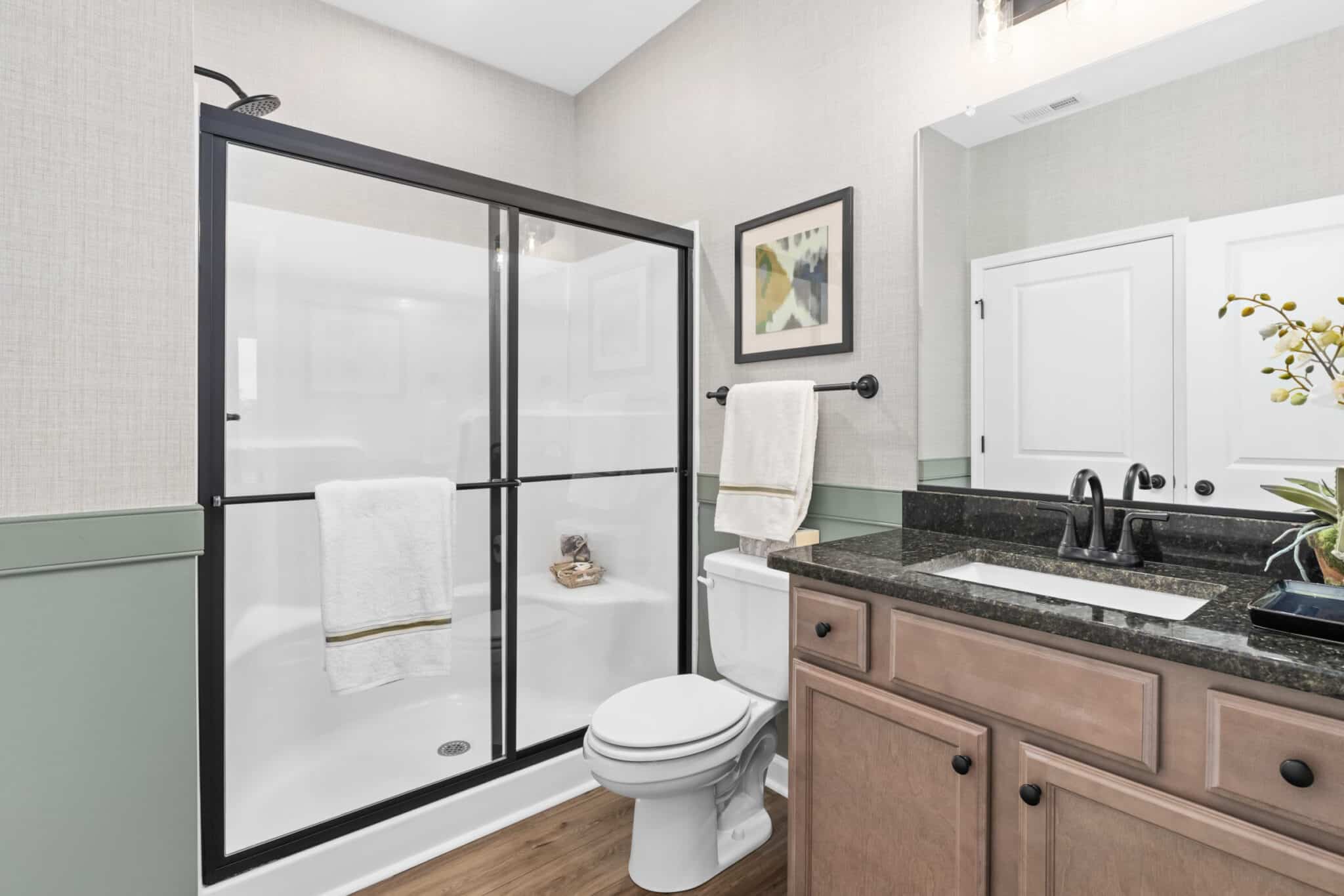 Bathroom with Shower Stall