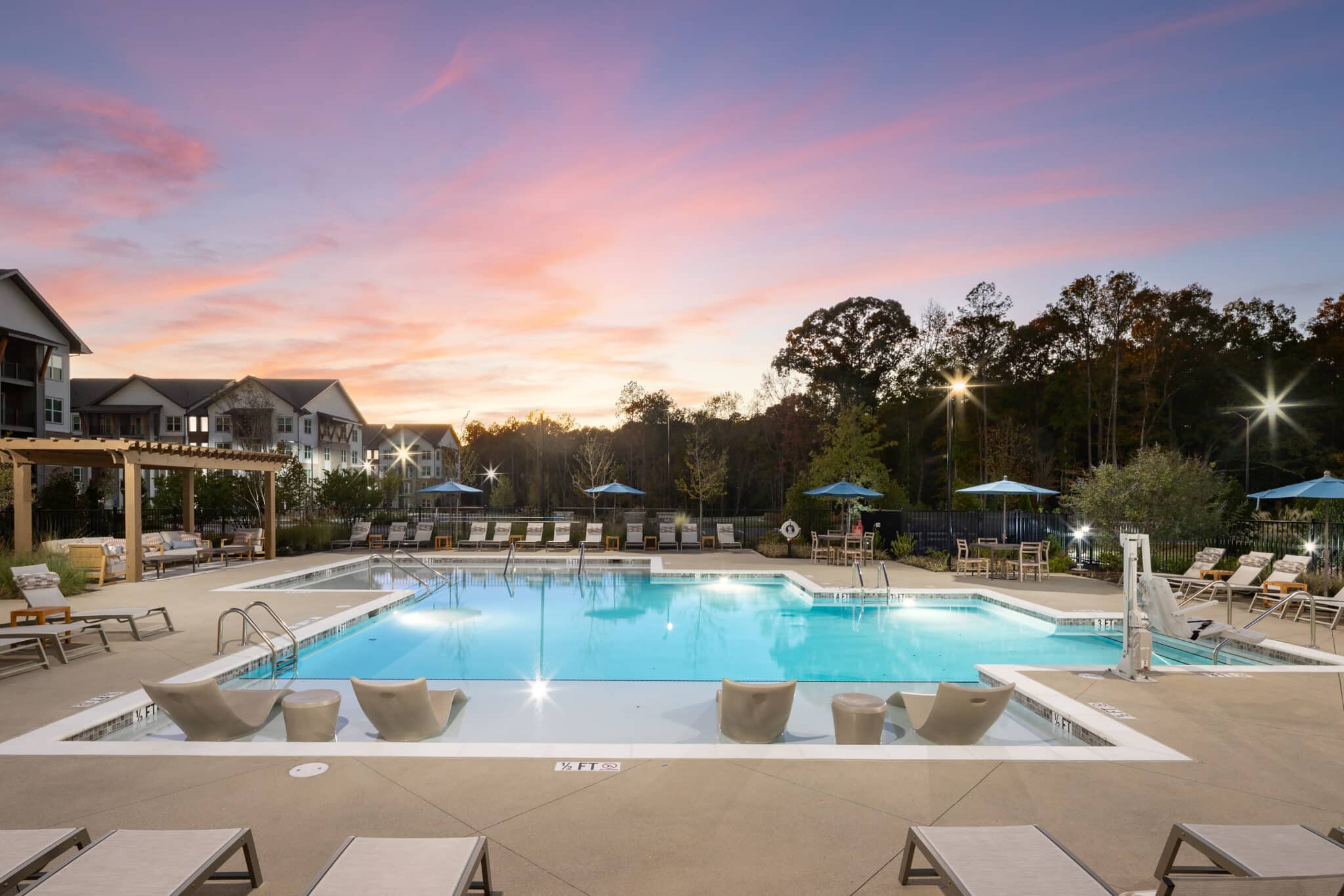 Outdoor Pool and Patio 