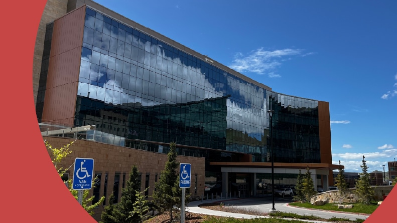 The University of Utah Hospital in Salt Lake City, Utah.