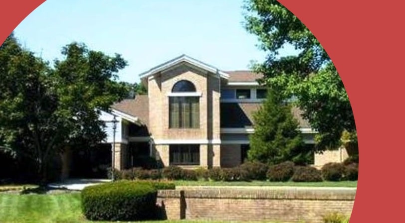 Clubhouse exterior at Leisure Village West, a 55+ community in Manchester, New Jersey.